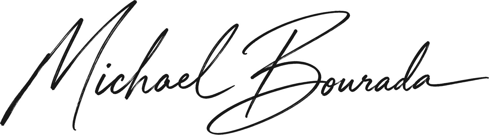 Michael Bourada signature